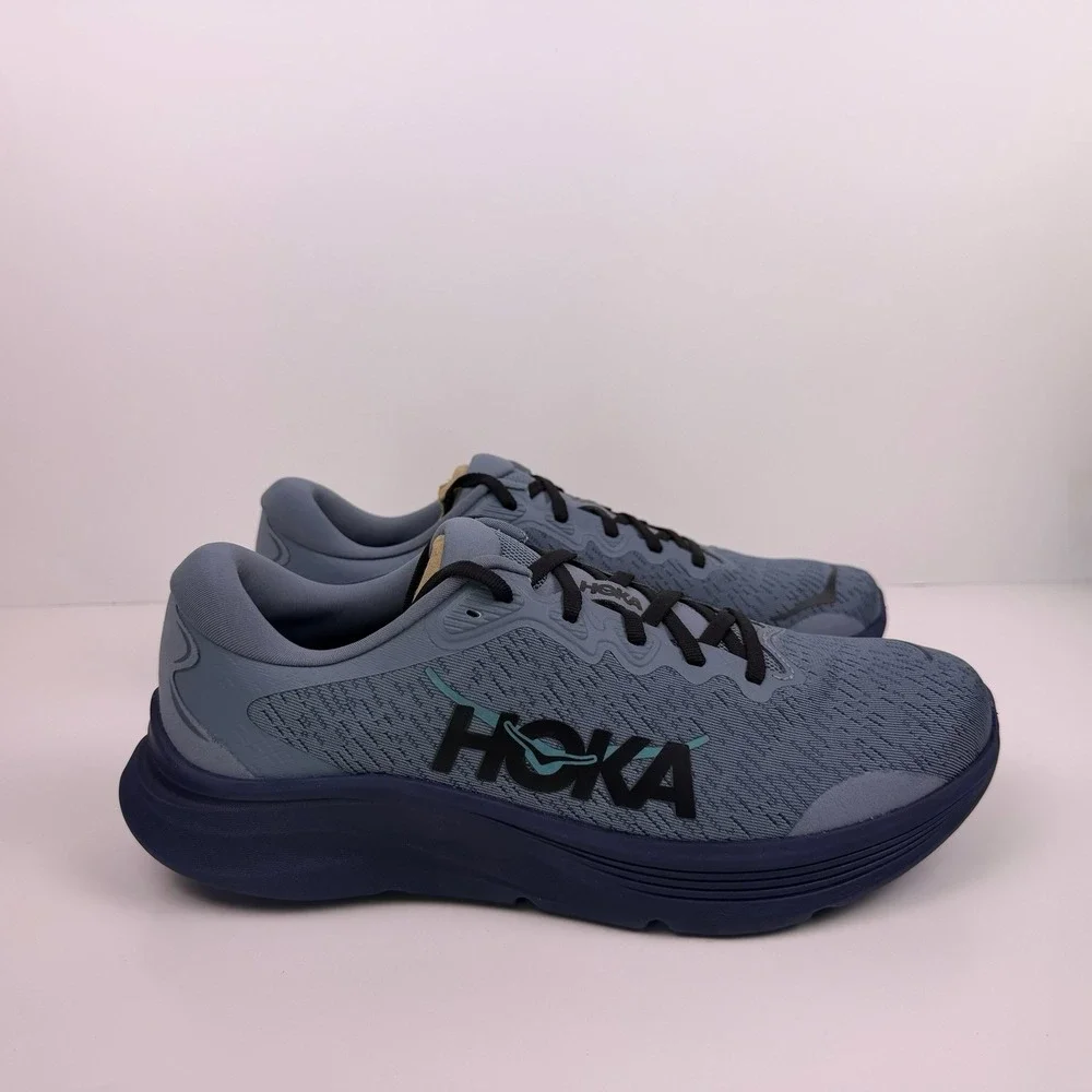 Hoka One One Solimar 2 Running Shoes Men's Sz 10 Steel Blue 1171852 STBLL Sample